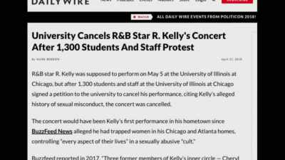 We've held seven protests - Surviving R. Kelly