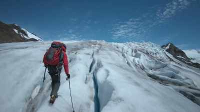 We've just completed a survey
of the same glacier, - Shackleton: The Greatest Story of Survival