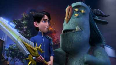We've learned that what feels like
a burden pushing down on our shoulders... - Trollhunters: Rise of the Titans