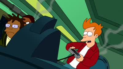 We've lost power to the forward gameboy. - Futurama