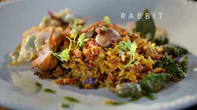 We've made an absolute classic paella
with rabbit, - The Final Table