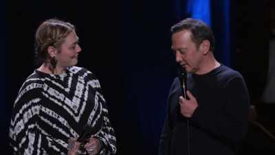 We've never sung together publicly, - Rob Schneider: Asian Momma, Mexican Kids