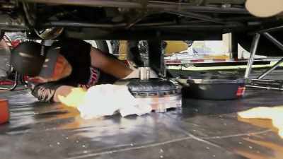 We've never had to change a
transmission between rounds before, - Street Outlaws No Prep Kings Team Attack