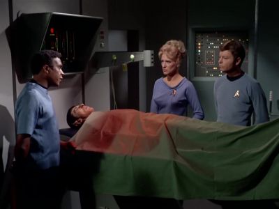 We've no replacements
for the damaged organs, sir. - Star Trek