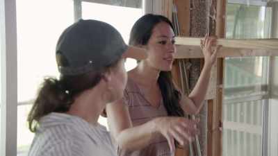 We've now eaten into
the existing master - Fixer Upper: Behind the Design