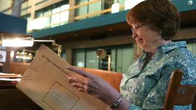 We've now heard that
the cemetery-dig documents were stored - The Keepers
