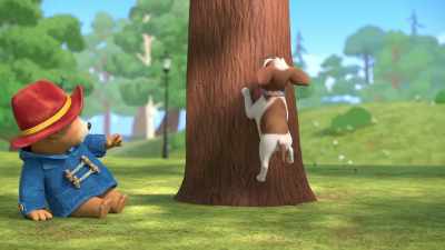 -We've had our fun!
-[barking] - The Adventures of Paddington