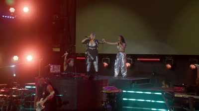 We've played shows
all over the world -- - TLC Forever