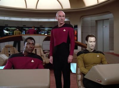 We've regained communication, sir. - Star Trek: The Next Generation