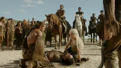 We've ridden far enough today.We'll camp here. - Game of Thrones