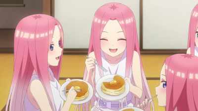 We've seen mom's figure
who discarded everything. - The Quintessential Quintuplets Movie