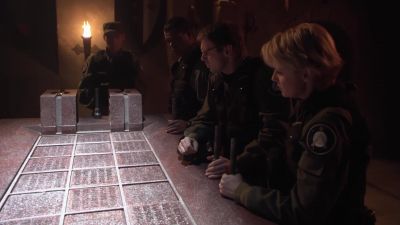 We've seen this type of interface before. - Stargate SG-1