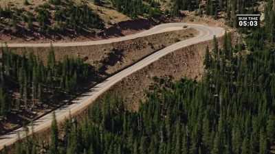 We've seen that with the Romain
Dumas and the outright record - Pike's Peak: On The Edge