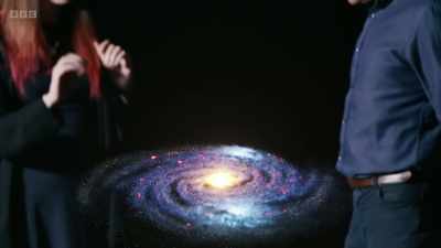 We've set it up so we've mapped in - Secrets of Size: Atoms to Supergalaxies