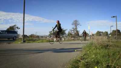 We've started to take
these guerrilla gardening bike rides, - United States of Animals