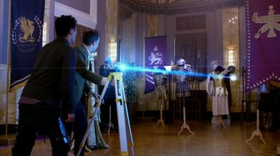 We've triangulated the center. - The Librarians