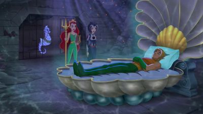 We've tried everything to wake him - DC Super Hero Girls: Legends of Atlantis
