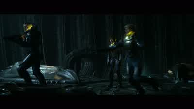 Weyland: I'm all right, I'm all right. - Prometheus