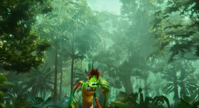 - Wha...?
- Hold still, Drac! I got him! - Hotel Transylvania: Transformania