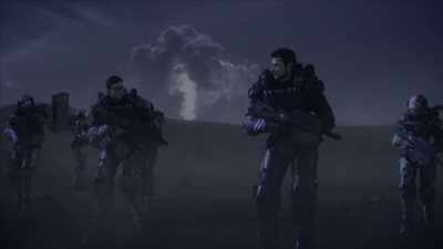 Wha...? I mean, the fleet, sir. - Starship Troopers: Traitor of Mars