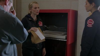 Wha--what is this,
someone's GrubHub order? - Chicago Fire