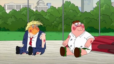 Wha...? Who... who put this here? - Family Guy