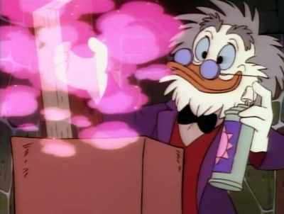 -[whack]
-[Glomgold screams] - DuckTales