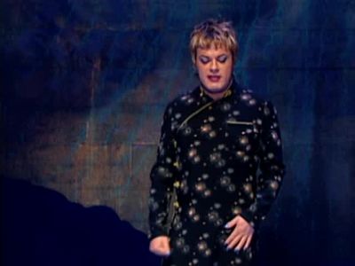 What a bastard And he was a vegetarian and a painter - Eddie Izzard: Dress to Kill
