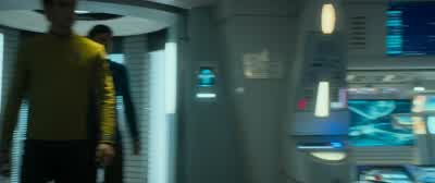Wow. That is impressive. Aye, she's a beauty, isn't she? What a damn monstrosity! Couldn't we just r - Star Trek Beyond