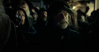 -What a genius chicken!
-Eighteen take away seven. - The Ballad of Buster Scruggs