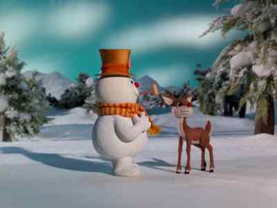 What a great June day! - Rudolph and Frosty's Christmas in July