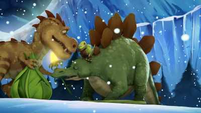 What a great present! Thanks, T! - Gigantosaurus