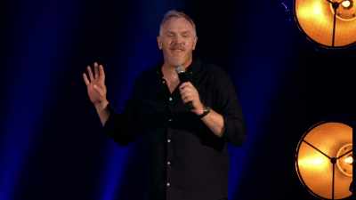 What a lovely villa." "Yes." - Greg Davies: You Magnificent Beast
