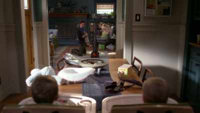 ‐ ♪ What a man,
what a man, what a man ♪ - Home Economics