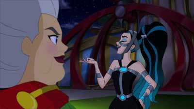What a perfect punishment it will be for her to know - DC Super Hero Girls: Intergalactic Games