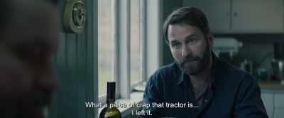 What a piece of crap that tractor is...
I left it. - Lamb