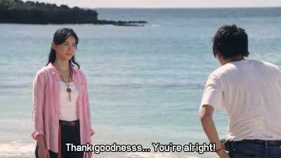 What a relief. You're okay. - Ultraman Geed the Movie: Connect! The Wishes!!
