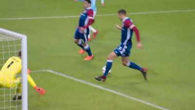 What a slick passing move,
once again set up by Leroy Sané - All or Nothing: Manchester City