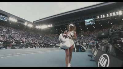 What a win. - Naomi Osaka