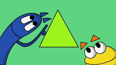 -What about a triangle?
-Take a look - StoryBots: Answer Time