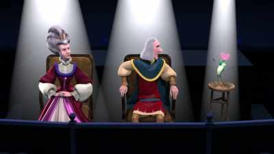 What about, "Jean-Bob,
a handsome prince"? - The Swan Princess: Kingdom of Music