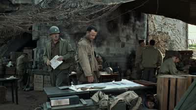 What about our casualtiesWellthe figureswere 35 deadtimes two woundedThey just didn't wanna give up those 88slt was tough that's why you got itYes sirJohnl've got another one for youYes sir Straight from the top - Saving Private Ryan