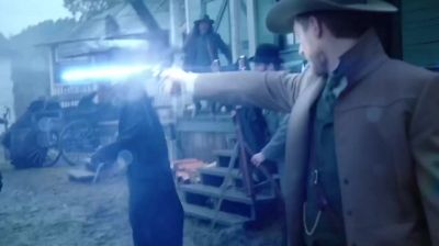 -What about our guns?
-Sorry. Grabbed what I could. - DC's Legends of Tomorrow