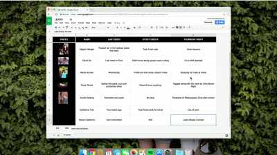 What about study group?
Do you know who hosted that? - Searching