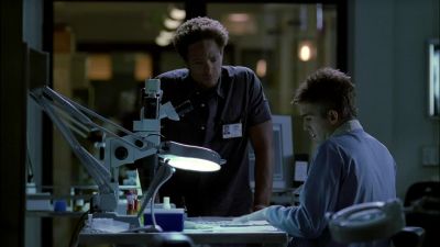 What about the blood
on Brass's gun? - CSI: Crime Scene Investigation