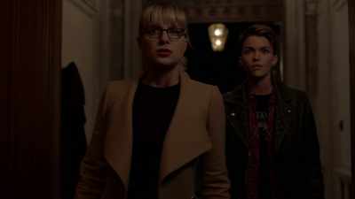 - What?
- According to Iris, - Batwoman