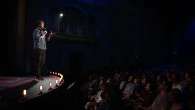 What action did you just command?
You're like, "Okay, go down." - Pete Holmes: Dirty Clean