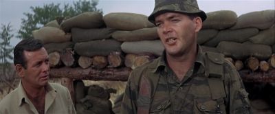 What was all that about ladders and coffins - The Green Berets