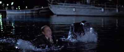 What am I doing? I can't swim. Help! - Son of the Pink Panther