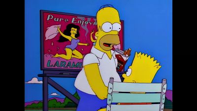 What am I supposed
to do here? - The Simpsons